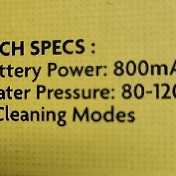 Peanuts Snoopy Joe Cool Electric Water Flosser USB Rechargeable - NIB - Picture 6 of 6